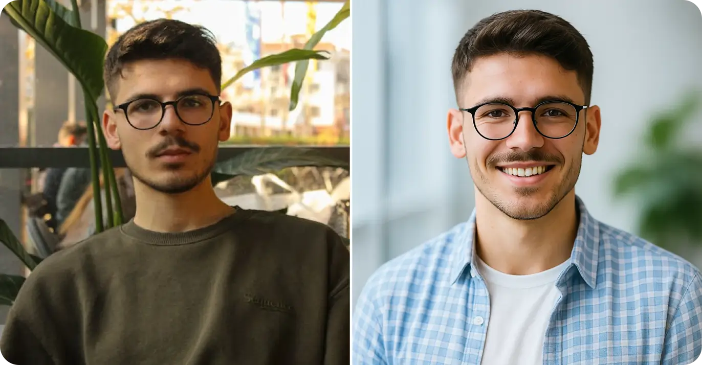 Before and after: True-to-life polish